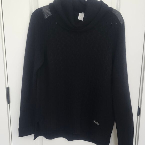 Brand New with Tags Noel Asmar Equestrian Wool and Cashmere Cowl Neck Sweater XL - Picture 4 of 5